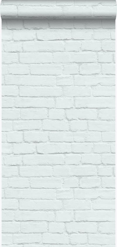 Origin Wallcoverings behang bakstenen mintgroen - 347487 - 53 cm x 10,05 m