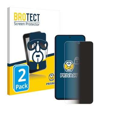 BROTECT - privacy screenprotector voor Samsung Galaxy A56 5G (case-friendly) - Folie Beschermfolie Blauwlichtfilter 2 Stuks