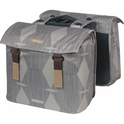 Dubbele fietstassen Basil Elegance Mik (x2)