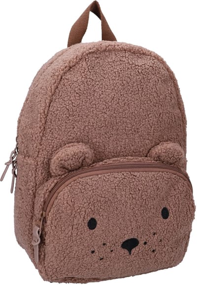 Kidzroom Comfort Friends - Kinder rugzak - 6,1 liter - 31 x 22 x 9 cm - Beer - Bruin