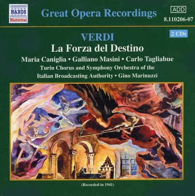 Turin Chorus & Orchestra Of The Italian Broadcast, Gino Marinuzzi - Verdi: La Forza Del Destino (2 CD) (Remastered)