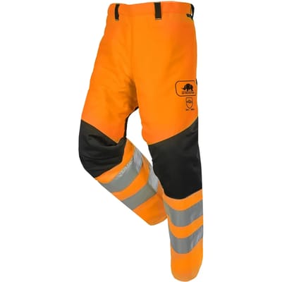 SIP Protection Roadrunner Flash HV kettingzaaglegging, EN ISO 11393 klasse 1 type B, EN ISO 20471 klasse 2 - Fluo Oranje/Zwart - XS to L