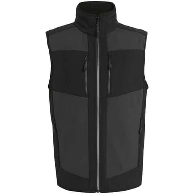 Regatta Heren E-Volve Softshell Gilet (As/Zwart)