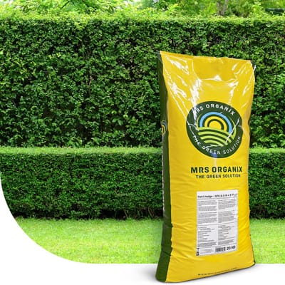 MRS Nutri Hedge Organische mest Beuken & Hagen 18 kg - Dichte en gezonde groei - 120 dagen voeding - Diepgroene bladkleur - Verhoogt weerstand tegen ziektes
