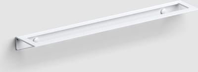 Clou Fold handdoekrek 45 cm, mat wit poedercoating