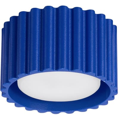 Sollux Lighting Plafondlamp Aura - Gx53 - ultramarijn - aluminium - 10x10x6cm