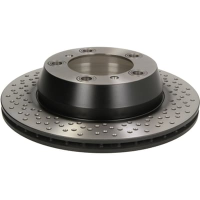 Remschijf TRW DF6298S achter, geventileerd, geperforeerd, 1 Stuk