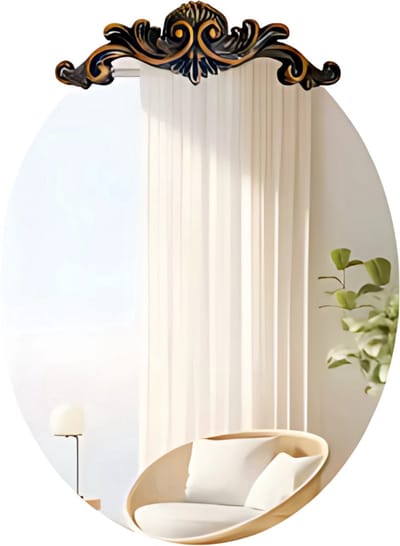 Ovale Badkamerspiegel Milano Dublin - 70cm - Spiegel voor badkamer