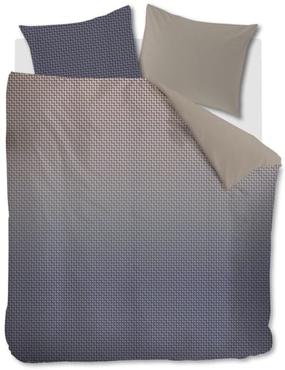 Beddinghouse Alvaro dekbedovertrek - Tweepersoons - 200x200/220 - Blauw
