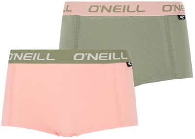 6 pack O'Neill Dames boxershorts - Katoen - Roze Groen