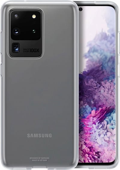 Samsung Clear Hoesje - Samsung Galaxy S20 Ultra - Transparant