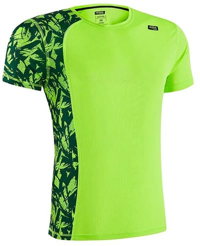 42k Running Lotus T-shirt Met Korte Mouwen Groen M Man