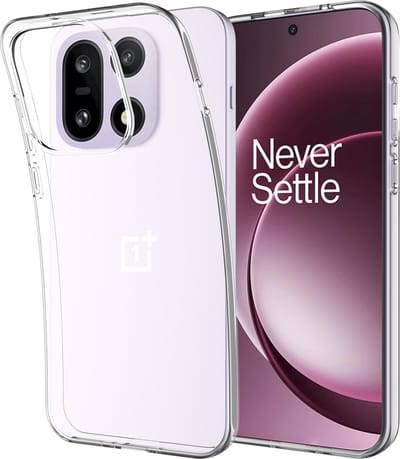 Just in Case hoesje geschikt voor OnePlus 15 Hoesje Siliconen - Flexibele Case - Transparant