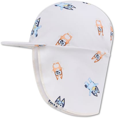Swim Essentials - Zwembroek Jongens 4-6 jaar - 110/116 - Blauw/Wit - Bluey - Zwemshort - Kleuter