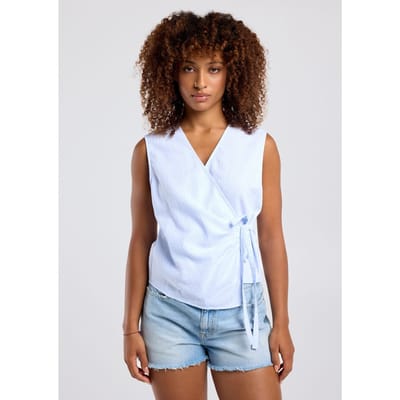 America Today Iris Blue/white Taglia: XS | Magliette intime Outlet | Donna | Blu