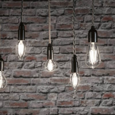 Filament 230 V LED-kogellamp E14 470lm 4,8W 4000K Mat