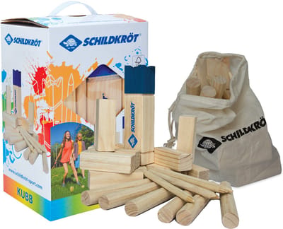 Schildkröt Fun Sports - Kubb Spel van hout - Zeer populair in Scandinavie