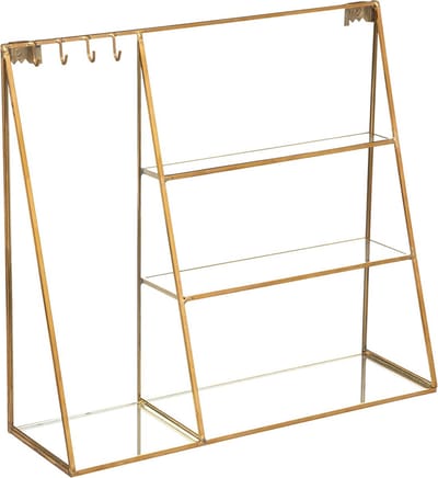 Atmosphera Sieraden wandrek metaal met glas - 187739 - Decoratief