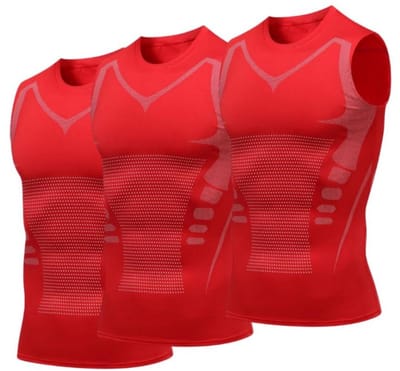 3 stuks sportieve tanktops voor heren — Maat S — Lengte 60 cm — Borstomtrek 80 cm — Schouderbreedte 34,5 cm — Omtrek zoom 80 cm — Tanktop — Ondershirt — Sportvest — Gymvest — Sneldrogend & ademend — Mouwloos — Rekbaar
