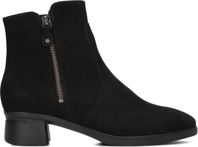 Hartjes 172.1902 Blues Enkellaarsjes - Enkelboots met rits - Dames - Zwart - Maat 37,5