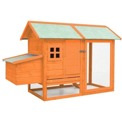 Maison Exclusive - Poulailler Bois de pin massif et sapin 170x81x110 cm