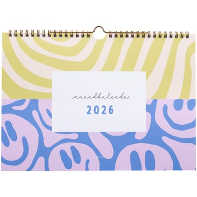 Planbooks - Maandkalender - Familieplanner 2027 - Maandplanner 2027 - Maandkalender 2027 ophangbaar - Maandplanner