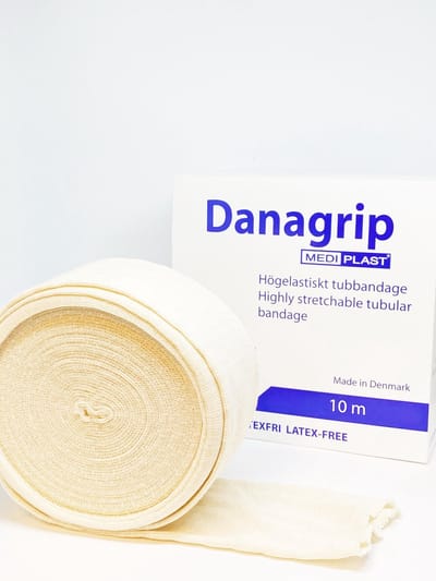 Danagrip Compressief Buisverband voor benen en knieen 8,75 cm x 10 m