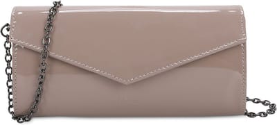BUFFALO Koppeling Schoudertas Patent Secco Clutch Taupy Taupe