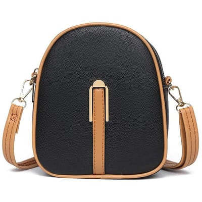 Lente Koreaanse Versie Tas Mini Dames Tas Eenvoudige Mobiele Telefoon Tas Casual Dames Crossbody High-End Kleine Tas black