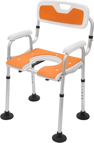 Postoel PRO - Docuehstoel - Oranje - Senioren PO stoel - Verstelbaar - Patient