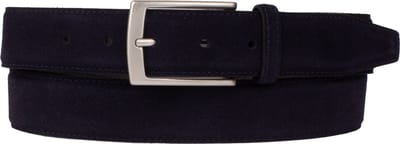 Presly & Sun Heren - Leren riem - Blauw - 85cm