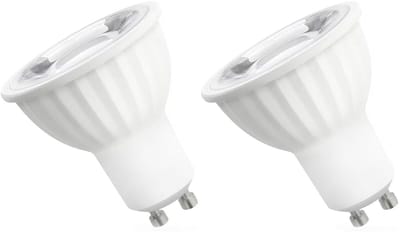 Spectrum LED Lamp GU10 6W - 230V - 530 Lumen - 4000K Neutraal Wit - Natuurlijk licht - Energiezuinig - 2 stuks