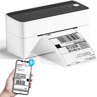 Stellar Labelprinter - Label Maker - Labelprinters - Bluetooth-labelprinter - Thermische Printer - Bluetooth - Verzendlabels van 10 x 15 cm