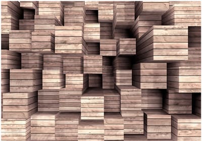 Fotobehang - Wooden Finesse.