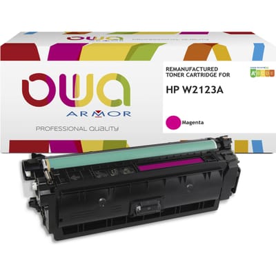 Tonercartridge OWA alternatief tbv HP W2123A rood