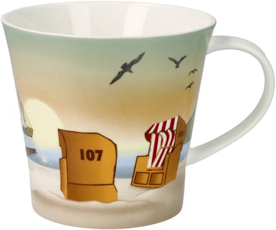 Goebel - Scandic Home | Koffie / Thee Mok Sunset Mood | Beker - porselein - 350ml - 2 stuks