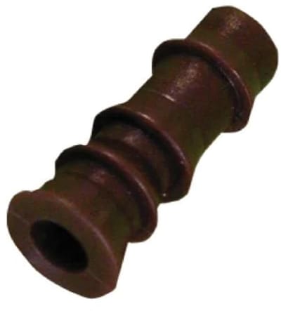 Unpest hout injectieplug 9,5 mm bruin (25 stuks) - Hulpmiddel