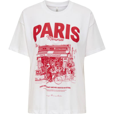Only Vivvi Life Shirt Dames - Maat S