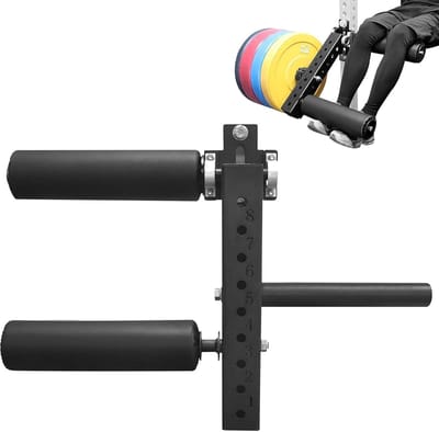 Beenmachine Verlenging - Krulmachine Fitness - Beenspier Training - Verstelbare Posities - 16/18/26mm Gat - Zwart