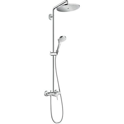 Hansgrohe Croma select s Showerpipe - 280 - 1jet - met eengreeps mengkraan - hoogglans chroom