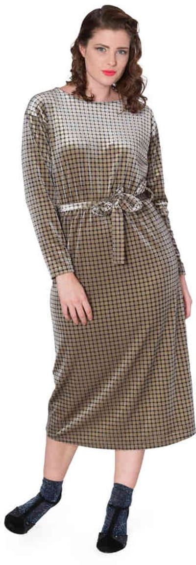 Dancing Days - GLAM Lange jurk - XL - Zilverkleurig