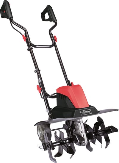 Scheppach Elektrische Tuinfrees MTE460 1500W – Grondfrees & Cultivator – 45 cm Werkbreedte – 22 cm Werkdiepte – 24 Messen voor Moestuin, Borders en Gazons