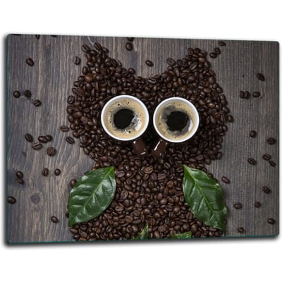 TMK ArtDeko - Snijplank - Glas - 52x40 cm - Bescherming voor Kookplaten