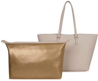 Laurent David Handtas Dor White | Wit | Maat: One Size