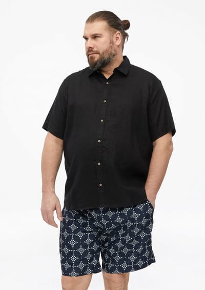 s.Oliver - male - Zwemshort met print