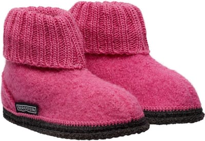 Bergstein Cozy Sloffen - Pantoffels voor dames, heren en kinderen - 100% Zuiver scheerwol - Pink