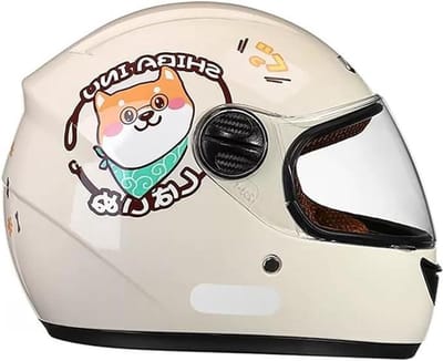 Kinder motorhelm - Scooter helm - Veilig rijden - ECE goedgekeurd - 48-55CM - Mat