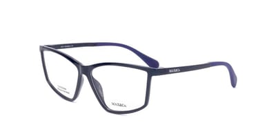 Max&co. MO5013 Shiny blue 57/13/140 WOMAN Brilmonturen