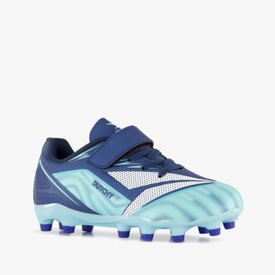 Dutchy FG kinder voetbalschoenen blauw - Maat 28 - Uitneembare zool