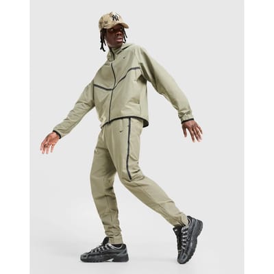 Nike Tech Broeken Heren - Zilver - Maat S - Poly Woven